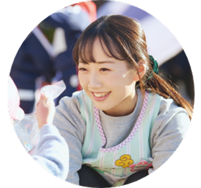 在学中はもちろん卒業後も応援してくれる白梅の心強いサポート